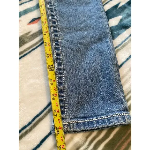 Miss Me Y2K Mid-Rise Cuffed Skinny Jeans Size 25 - Picture 11 of 11